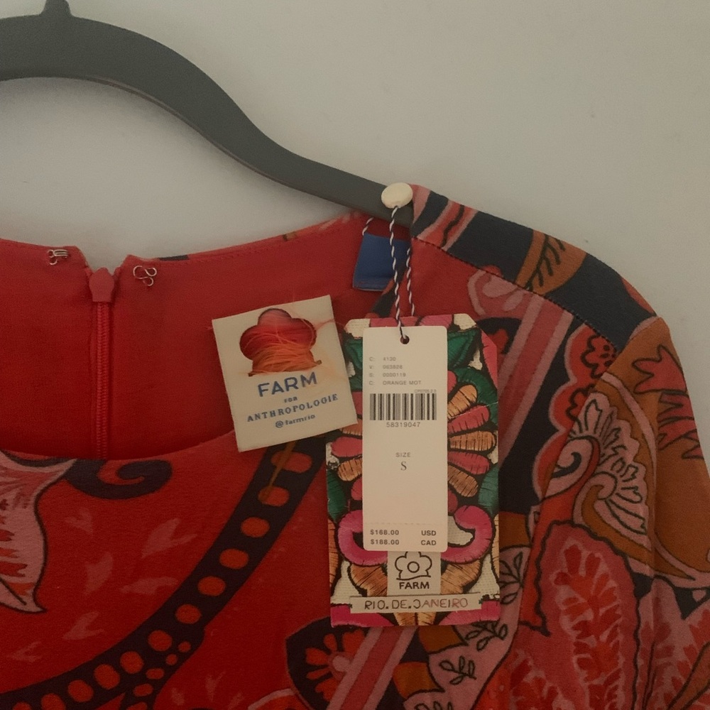 Farm Rio | Anthropologie | Giannina Knit Paisley Dress - Picture 3 of 5